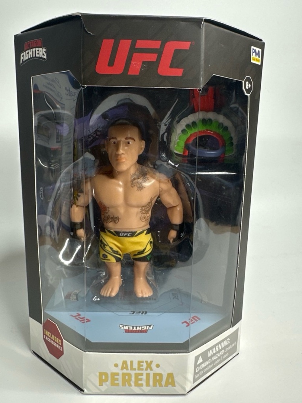 UFC Alex Pereira Octagon Fighters Action Figure New Sealed